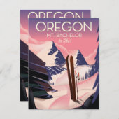 Bachelor Oregon Skifahrplakat (Vorne/Hinten)