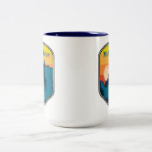Bachelor Oregon Sunrise Zweifarbige Tasse (Mittel)