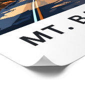 Bachelor Oregon Travel Print Poster (Ecke)