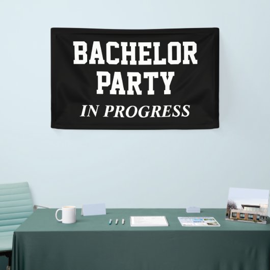 Bachelor-Partei im Gange Banner (Messeveranstaltung)