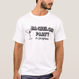 Bachelor-Partei im Gange T-Shirt