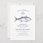 Bachelor Party Angeltour Wochenende Einladung (Vorderseite)