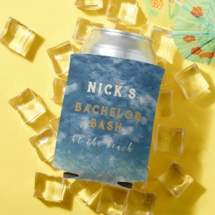 Bachelor Party Bachelor Bash am Strand Dosenkühler