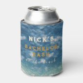 Bachelor Party | Bachelor Bash am Strand Dosenkühler (Kanne Vorderseite)