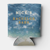 Bachelor Party | Bachelor Bash am Strand Dosenkühler (Vorderseite)