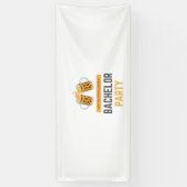 Bachelor party banner (Vertikal)