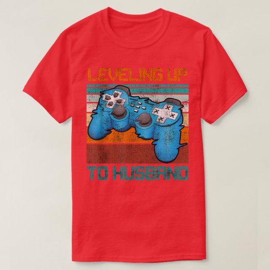 Bachelor Party Bräutigam Ehemann T-Shirt (Design vorne)
