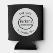 Bachelor Party Brews bevor ich schwarz mache Dosenkühler (Rückseite)