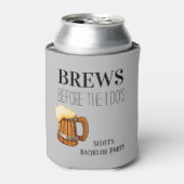 Bachelor Party Brews vor dem I Do's Dosenkühler (Kanne Vorderseite)