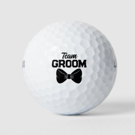 Bachelor Party Bridge Team Groom Bow Krawatte Trau Golfball