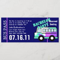 Bachelor Party Bus Pass