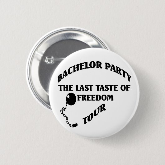Bachelor Party Button (Vorne & Hinten)
