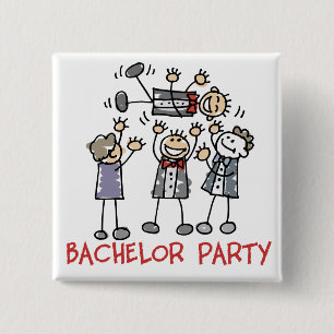 Bachelor Party Button