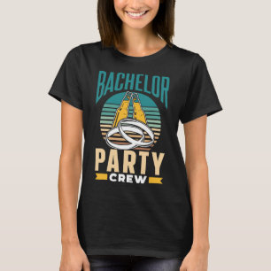 Bachelor Party Crew Groom Bridge Team T-Shirt