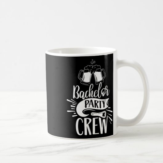Bachelor Party Crew Team Bachelor Bridge Kaffeetasse (Rechts)
