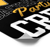 Bachelor Party Crew Team Brautstube Poster (Ecke)