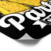 Bachelor Party Crew Team Groom Bride Bachelor Poster (Ecke)