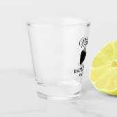 Bachelor-Party der Schwarzen Krawatte Schnapsglas (Links)