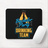 Bachelor Party Drink Team Bräutigam Braut 1 Mousepad (Mit Mouse)