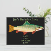 Bachelor Party Einladung (Stehend Vorderseite)