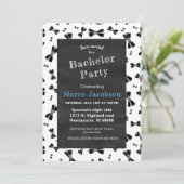 Bachelor-Party Einladung (Stehend Vorderseite)