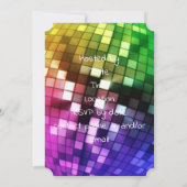 Bachelor-Party Einladung (Rückseite)