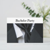 Bachelor Party Einladung (Stehend Vorderseite)