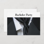 Bachelor Party Einladung (Vorne/Hinten)