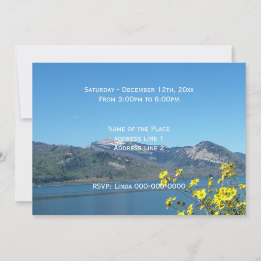 Bachelor-Party Einladung (Rückseite)