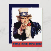 Bachelor-Party-Einladung, Bräutigam-Dusche Einladungspostkarte (Vorne/Hinten)