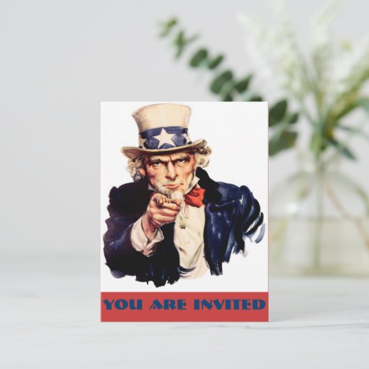 Bachelor-Party-Einladung, Bräutigam-Dusche Einladungspostkarte (Stehend Vorderseite)