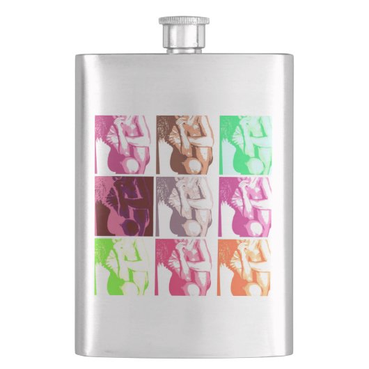 Bachelor Party Flachmann (Vorderseite)