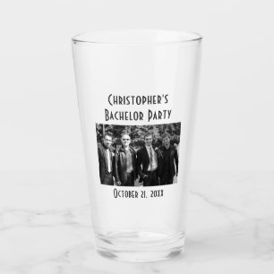 Bachelor Party Foto Gastgeschenk Hochzeit Beer Pin Glas