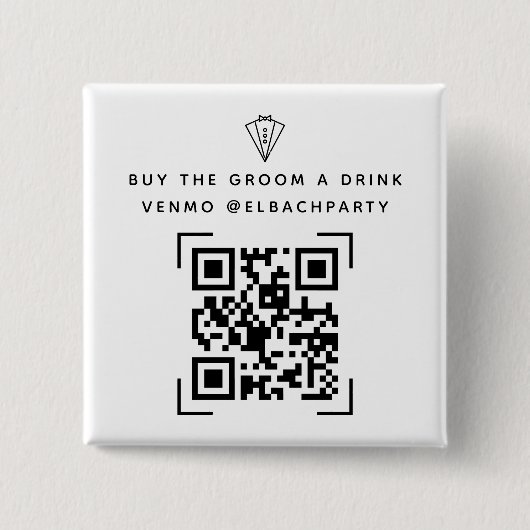 Bachelor Party Fund | Kaufen Sie ein Getränk am Bo Button (Vorderseite)
