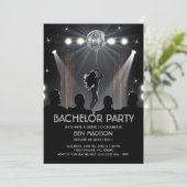 BACHELOR PARTY - Funny Stag Vegas Classy POEM Einladung (Stehend Vorderseite)