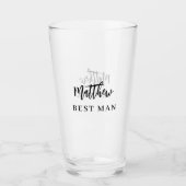 Bachelor-Party für Trauzeuge Glas (Vorderseite)