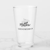 Bachelor-Party für Trauzeuge Glas (Rückseite)