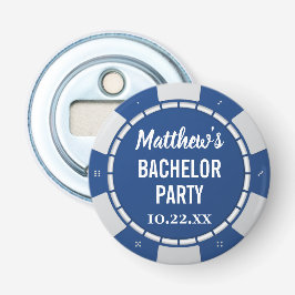 Bachelor Party Gambling Poker Chip Flaschenöffner