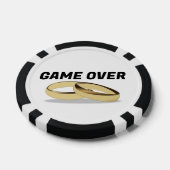 BACHELOR PARTY GAME OVER FUNNY POKER CHIPS (Einzeln)