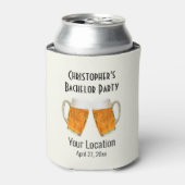 Bachelor Party Gastgeschenk Hochzeit Beer Cheer Dosenkühler (Kanne Vorderseite)