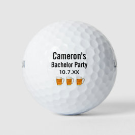 Bachelor Party Gastgeschenk Hochzeit Beer Cheer Golfball