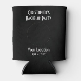 Bachelor Party Gastgeschenk Hochzeit Groom Foto Dosenkühler