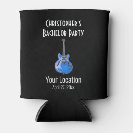 Bachelor Party Gastgeschenk Hochzeit Guitar Dosenkühler