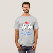 Bachelor Party Geschenk dieses Sucker wird verheir T-Shirt (Vorne ganz)