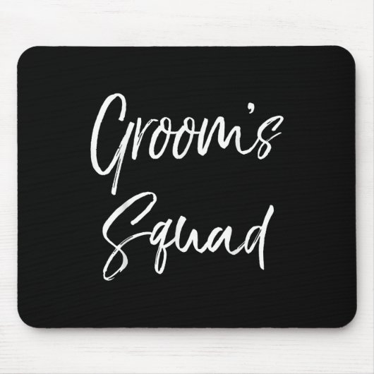 Bachelor Party Geschenke Matching Brautparty Gesch Mousepad (Vorne)