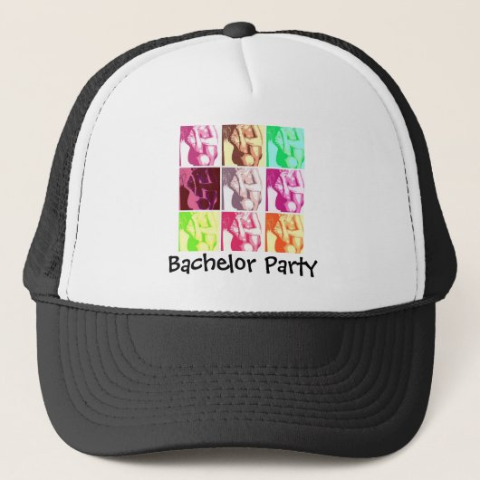 Bachelor Party Geschenke Truckerkappe (Vorderseite)
