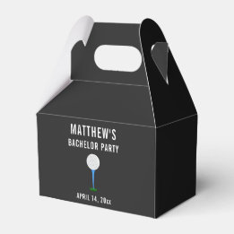 Bachelor Party Golf Ball Wedding Geschenkschachtel