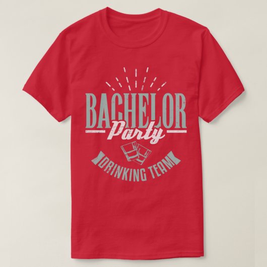 Bachelor Party Groom 5 T-Shirt (Design vorne)