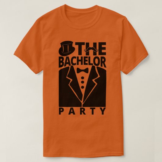 Bachelor Party Groom Gentleman Geschenk 2 T-Shirt (Design vorne)