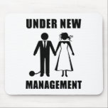 Bachelor Party Groom Stag Do Wedding Funny New Man Mousepad<br><div class="desc">Bachelor Party Groom Stag Do Wedding Neues Management</div>